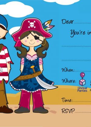 Pirate Invitation